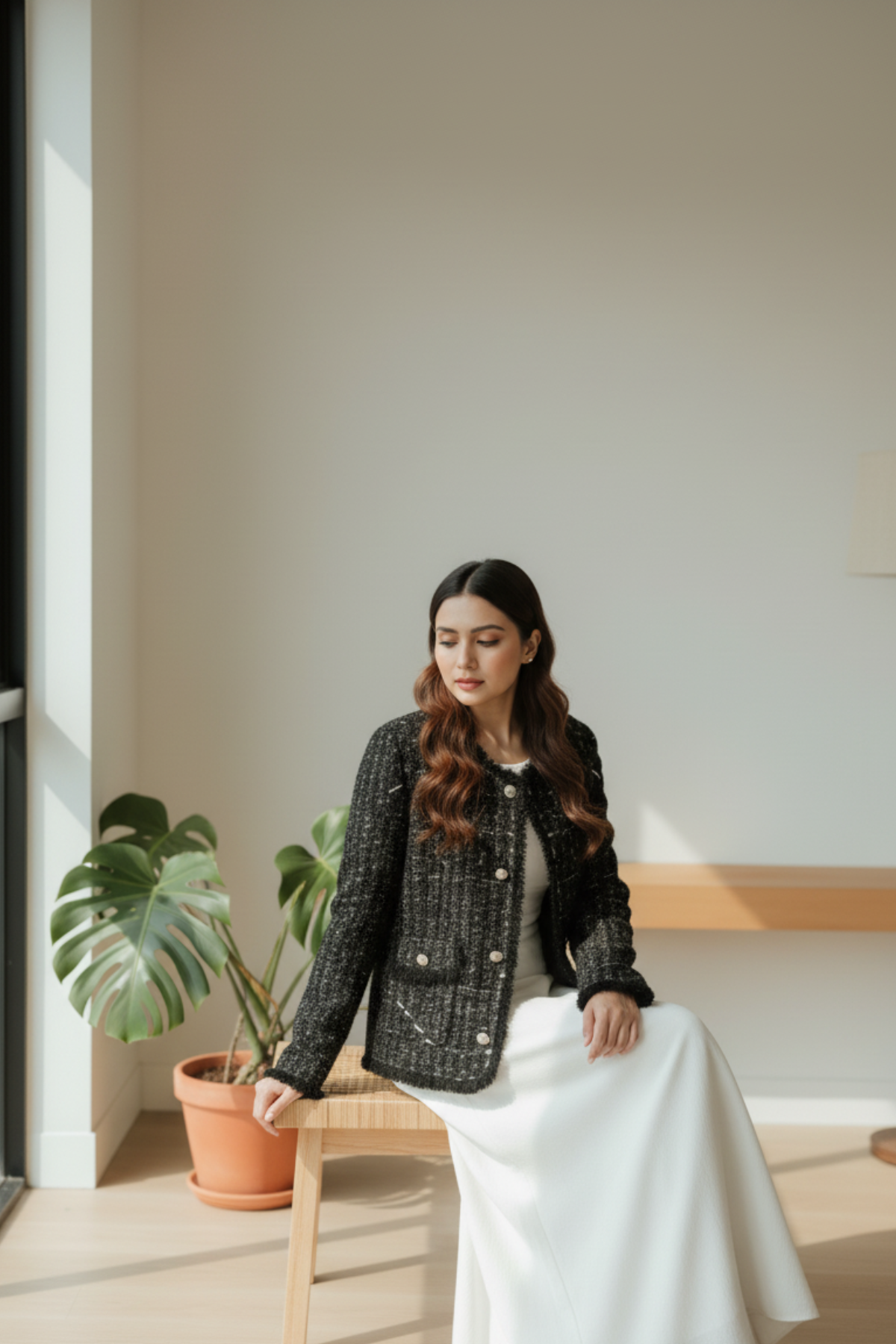 Vintage Tweed Cardigan