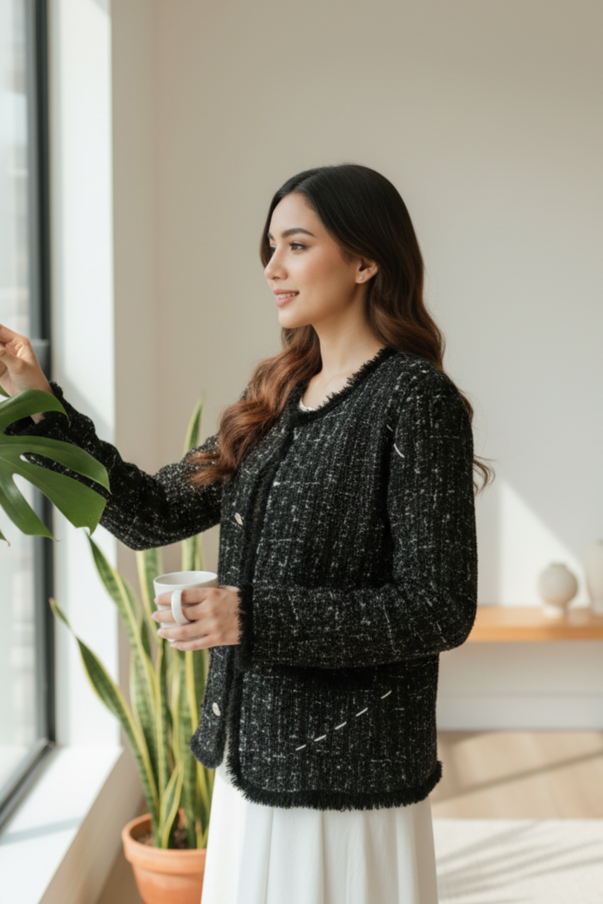 Vintage Tweed Cardigan
