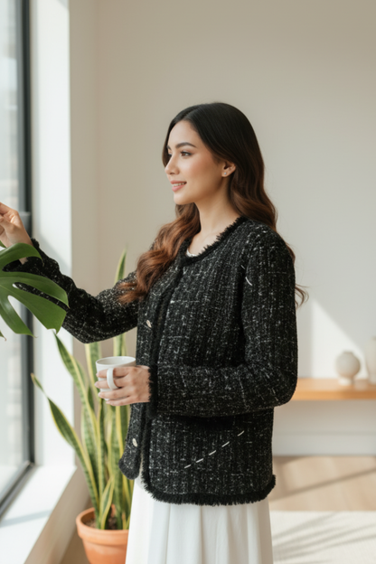 Vintage Tweed Cardigan