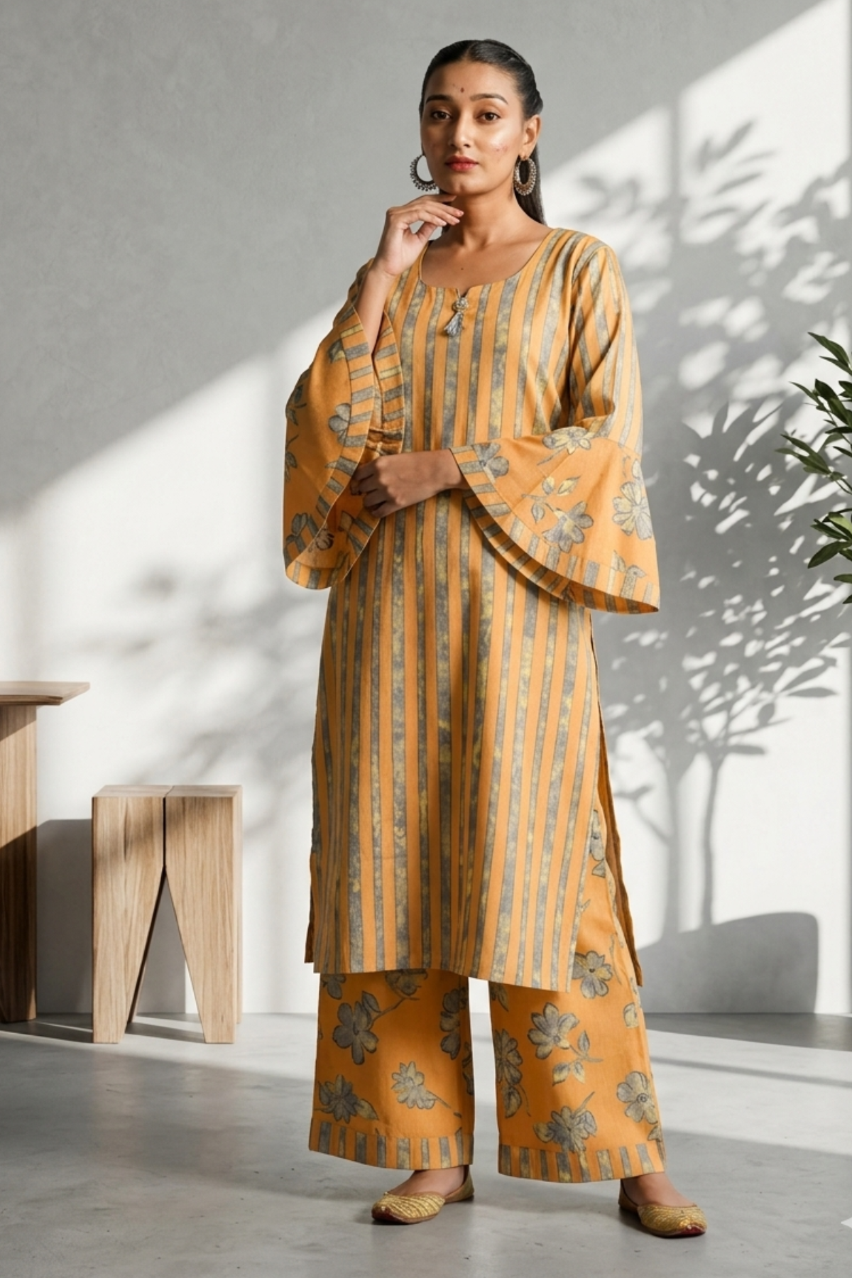 Bell Breeze Set | Kurti And Pant Set