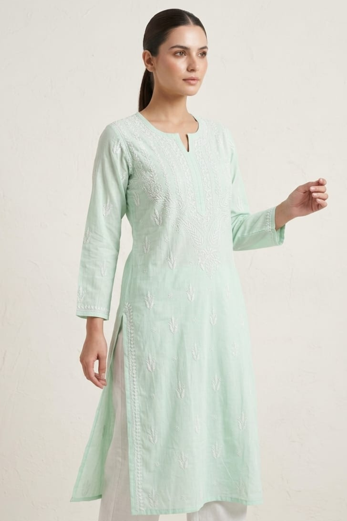 Modal Handwork Kurti