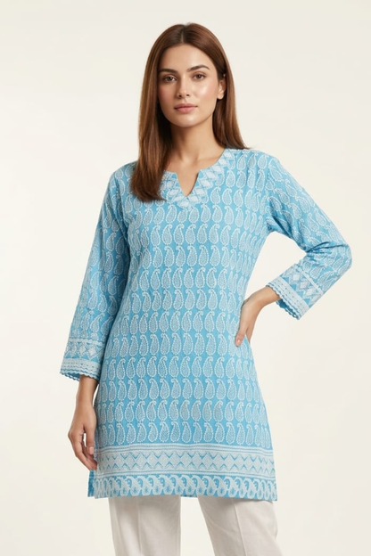 Rayon Ambi Short Kurti