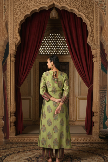 Kaashi Anarkali Kurti Set