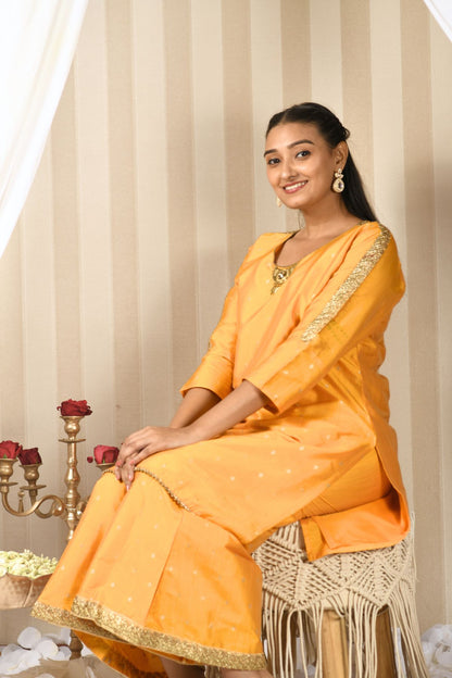 Short Kurta and Sharara set