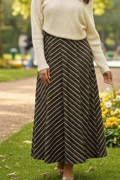 Knot Sweater & Skirt