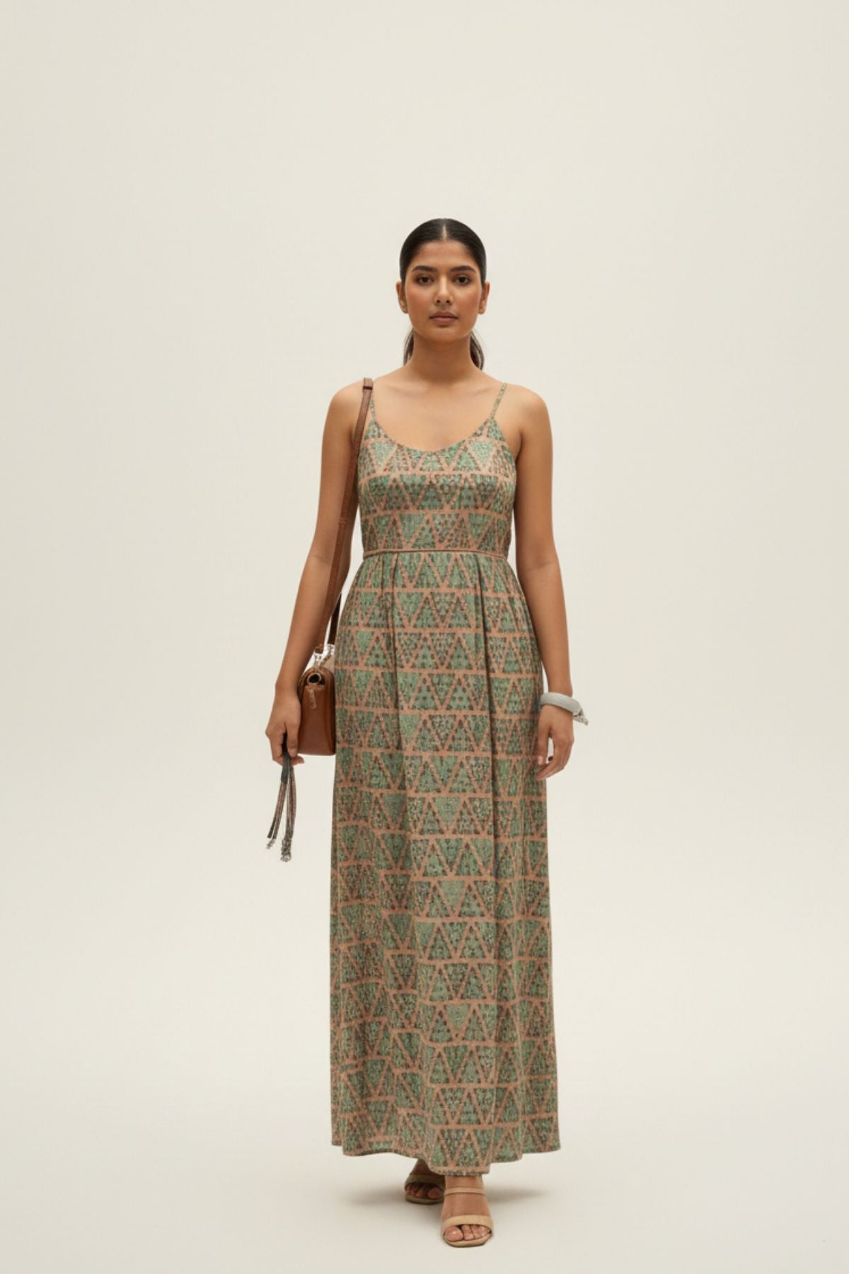 Kesar Pista Dress