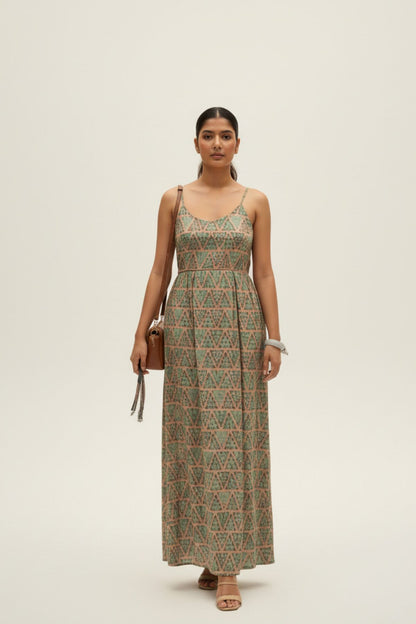 Kesar Pista Dress