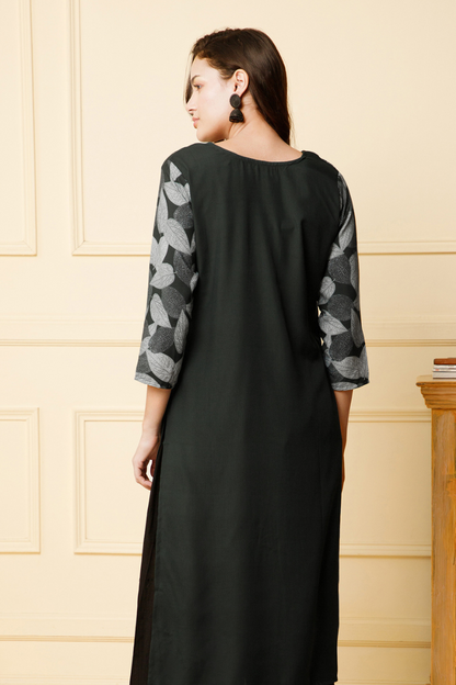 black kurti for women
