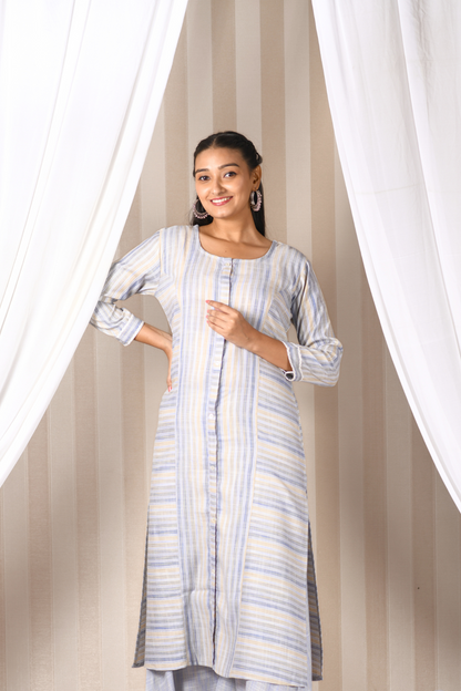 cotton stripes set for women