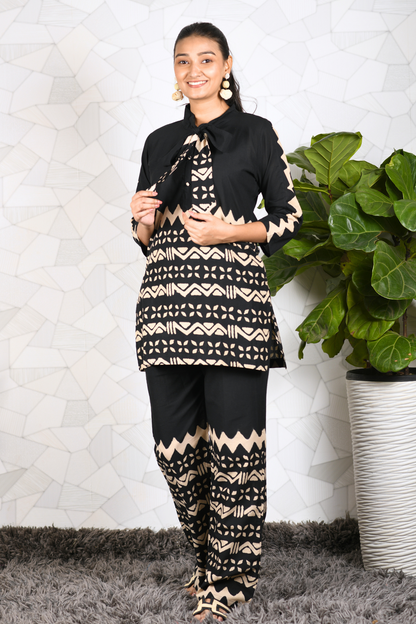 cotton top and pants for women