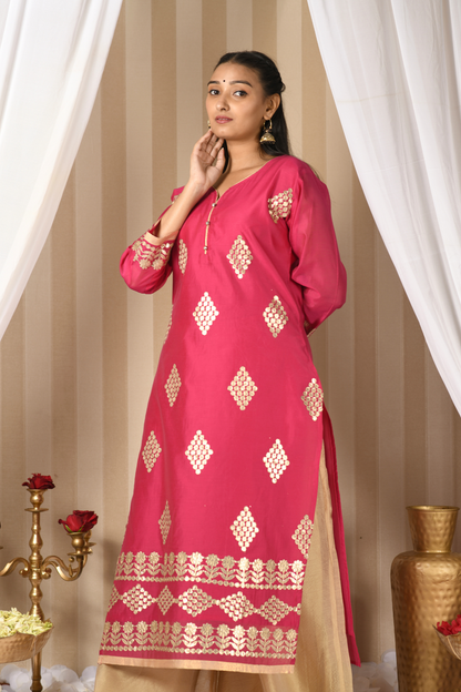 gota patti kurti set in delhi online shopping