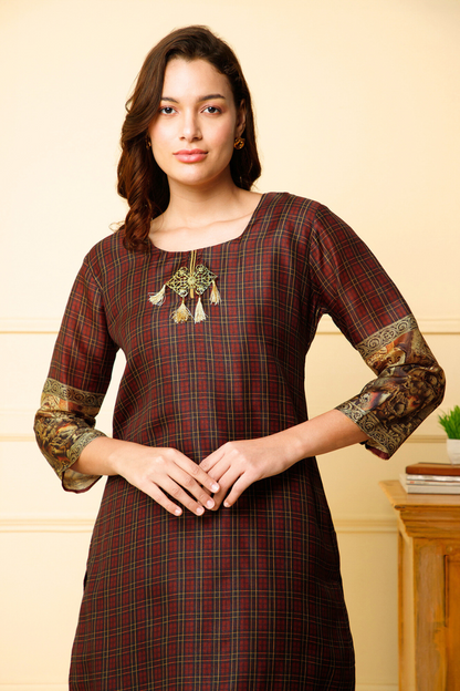 kurti and pant set for women