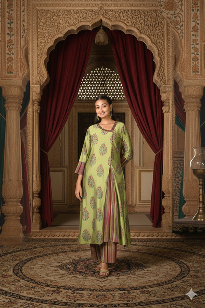 Kaashi Anarkali Kurti Set