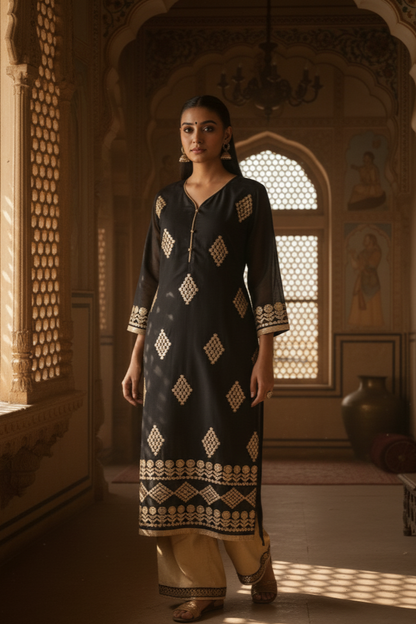 kurti sharara set