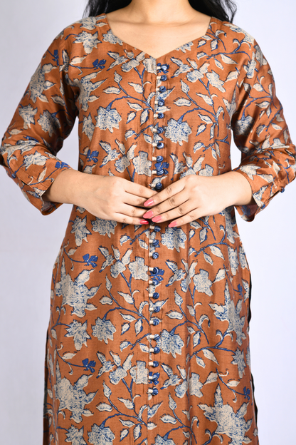 leheriya kurta set for women