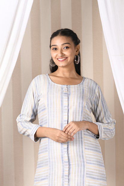 long stripes set for women