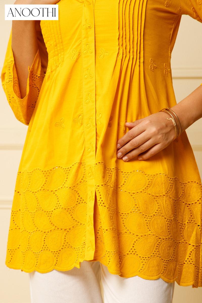 mustard yellow tops