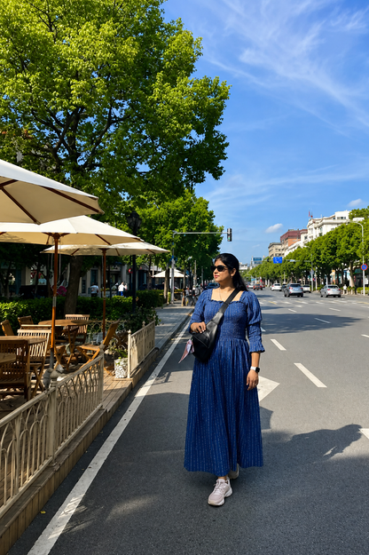 Indigo Juno Dress