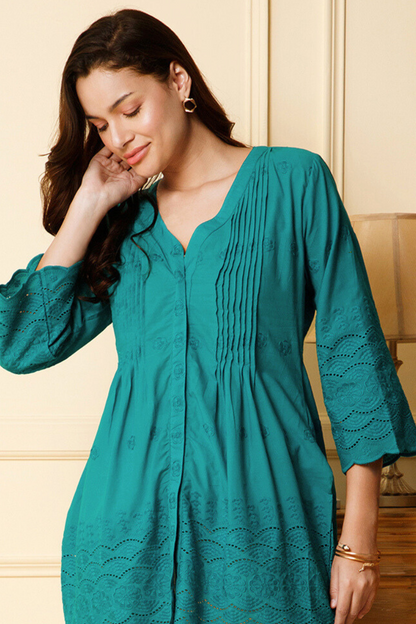 turquoise top sky blue colour combination