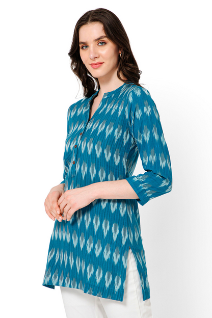 water mist ikat top online
