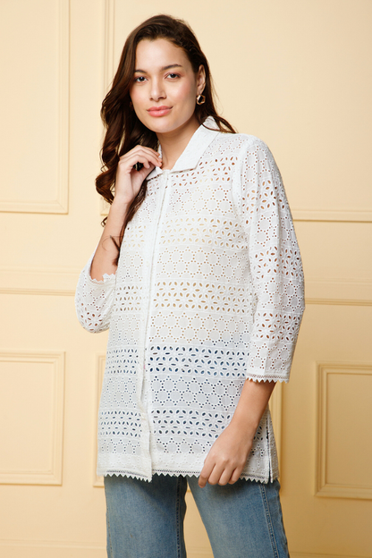 women ivory halo shirt